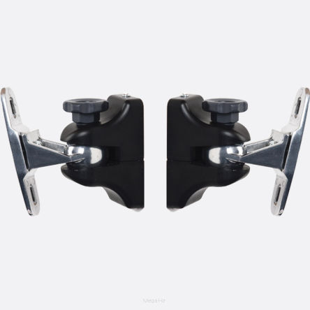 B-TECH BT332 - czarne uchwyty ścienne do głośników - para