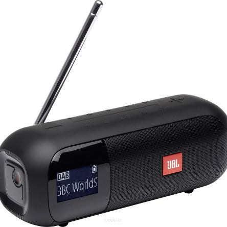 JBL Tuner 2 czarny - przenośny głośnik z radiem DAB+/FM + bluetooth - OUTLET