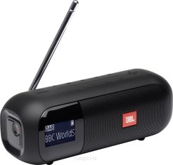 JBL Tuner 2 czarny - przenośny głośnik z radiem DAB+/FM + bluetooth - OUTLET