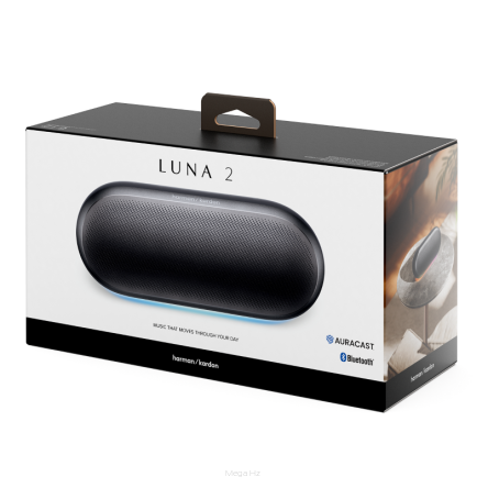 Harman Kardon Luna 2 classic black - przenośny głośnik bluetooth z efektem świetlnym