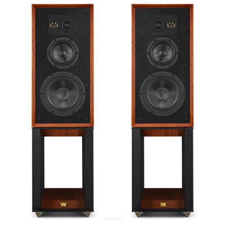 Wharfedale Super Linton Mahogany - zestaw głośników + podstawy - 30 rat 0% lub rabat - dostawa gratis