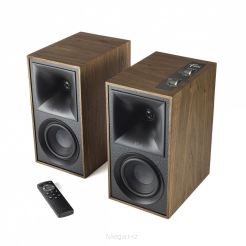 Klipsch The Fives - aktywne głośniki z bluetooth, USB i HDMI - orzech - oferta Black Weeks