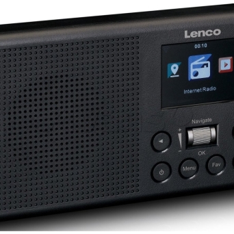 Lenco DIR-60BK - radioodbiornik internetowy 
