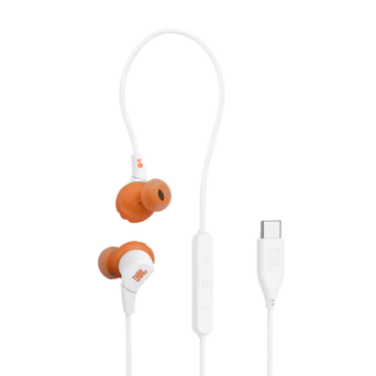 JBL Endurance Run 3 USB-C białe - sportowe słuchawki z USB-C