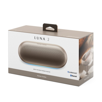 Harman Kardon Luna 2 warm sand - przenośny głośnik bluetooth z efektem świetlnym