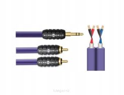 Wireworld Pulse Mini Jack - 2RCA - 1.0m
