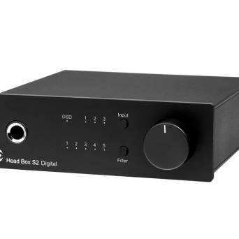 Pro-Ject Head Box S2 Digital Black - wzmacniacz słuchawkowy