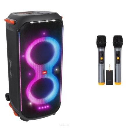 JBL Partybox 710 + Tonsil MDB 320 - aktywny głośnik imprezowy + zestaw mikrofonów bezprzewodowych - 2 lata gwarancji - dostawa gratis