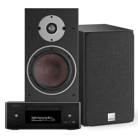 Denon Ceol RCD-N12DAB blk + Dali Oberon 3 - oferta Świąteczna