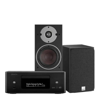 Denon Ceol RCD-N12DAB blk + Dali Oberon 1 - oferta Świąteczna